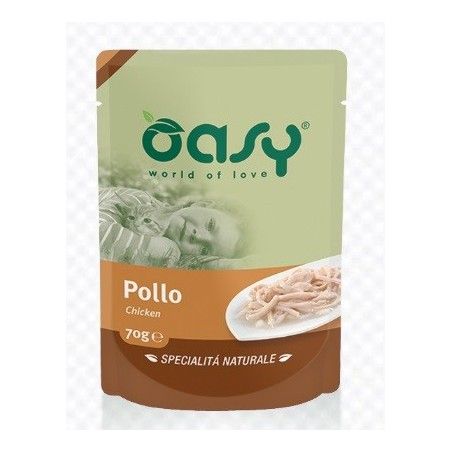 OASY CAT BUSTA NATURALE GR.70 POLLO  