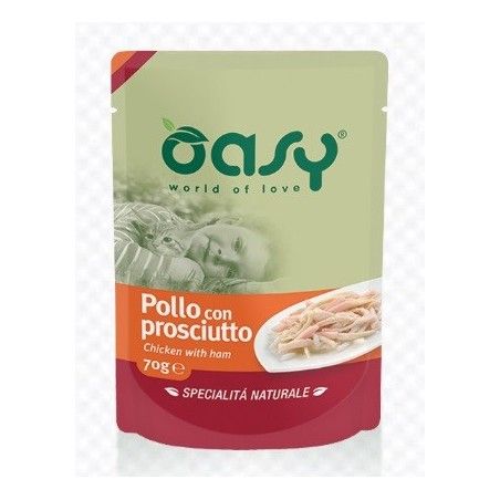 OASY CAT BUSTA NATURALE GR.70 POLLO PROSCIUTTO 