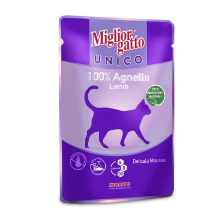 MIGLIOR GATTO UNICO BUSTA GR.85 AGNELLO