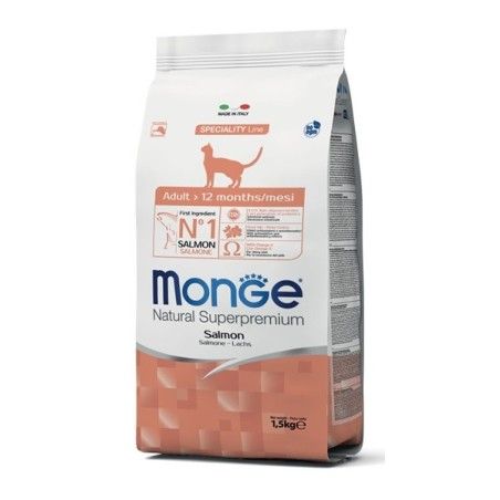 MONGE CAT ADULT SALMONE KG.1,5