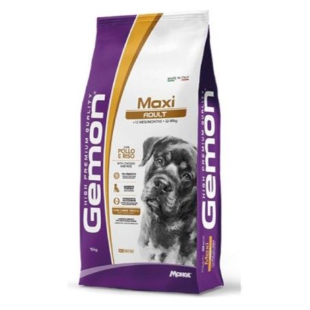 MONGE GEMON MAXI ADULT POLLO E RISO KG.15