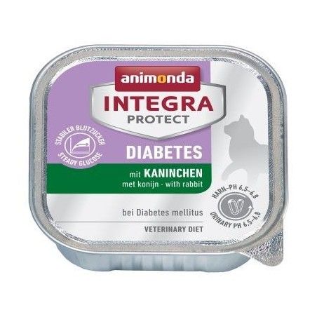 ANIMONDA INTEGRA PROTECT GATTO DIABETES GR.100 CONIGLIO