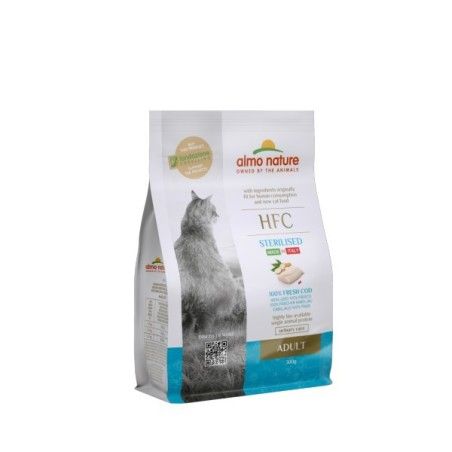 ALMO HFC CAT 300GR ADULT STERILISED MERLUZZO FRESCO