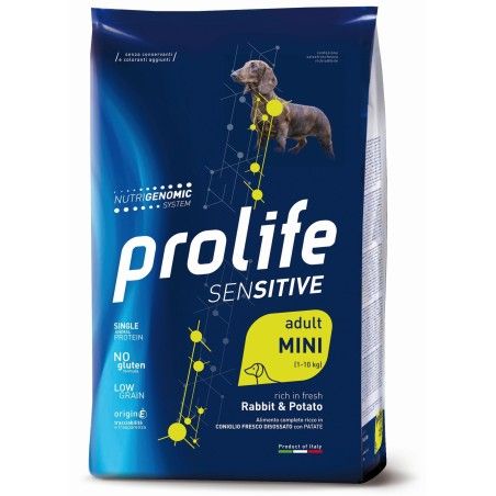 PROLIFE DOG SENS. ADULT RABBIT & POTATO - MINI KG.2,5