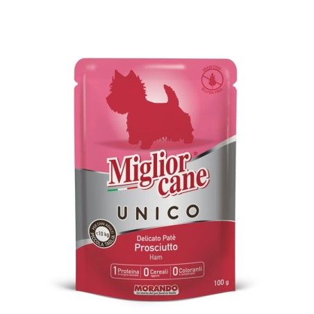 MIGLIOR CANE UNICO BUSTA GR. 100 PROSCIUTTO