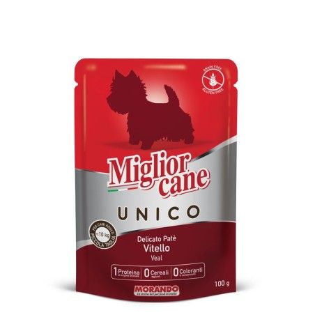 MIGLIOR CANE UNICO BUSTA GR. 100 VITELLO