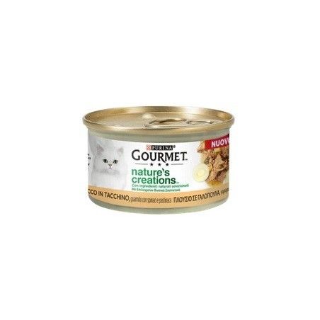 GOURMET NATURE'S C. 85GR TACCHINO E SPINACI