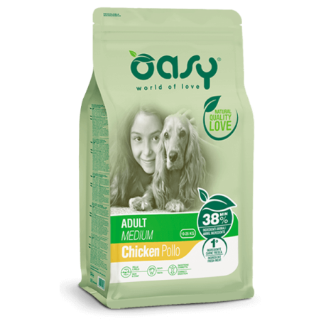 OASY DOG MEDIUM ADULT POLLO KG. 12