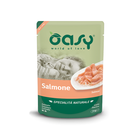 OASY CAT BUSTA NATURALE GR. 70 SALMONE