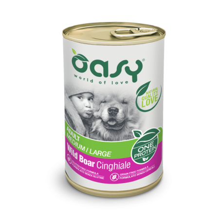 OASY DOG MONOPROTEICO GR. 400 CINGHIALE