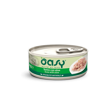 OASY CAT TONNO C/ALOE 150 GR