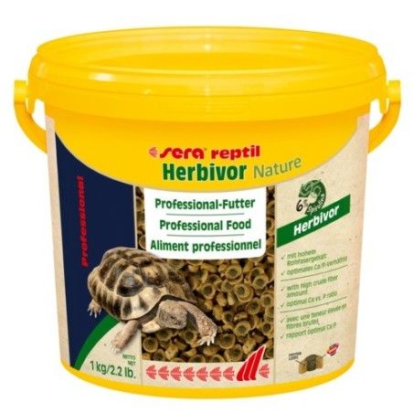 SERA NATURE REPTIL PROFESSIONAL HERBIVOR SECCHIELLO LT 3,8/  1 KG