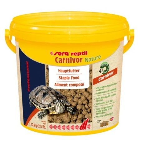 SERA NATURE REPTIL PROFESSIONAL CARNIVOR SECCHIELLO LT 3,8/  1 KG