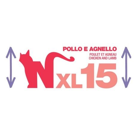 NATURAL CODE XL 15 GR. 170 POLLO AGNELLO