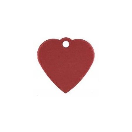 CUORE GRANDE ROSSO SCURO ( Dim. 30x27 )