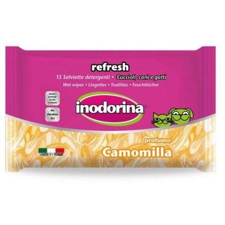 INODORINA SALVIETTE CAMOMILLA PER OCCHI E ORECCHIE 15 PZ