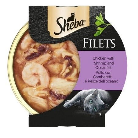 SHEBA FILETS GR. 60 POLLO GAMBERETTI