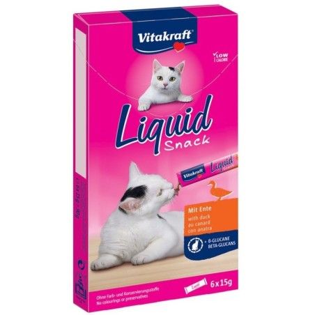 VITAKRAFT CAT LIQUID SNACK ANATRA