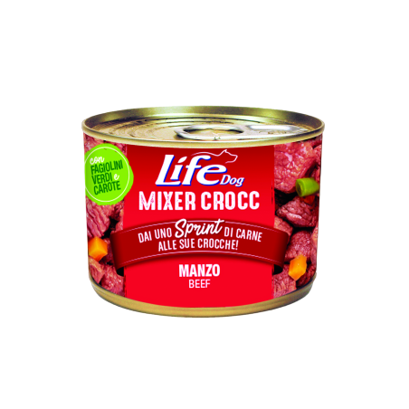 LIFE DOG MIXER CROCC 150GR MANZO