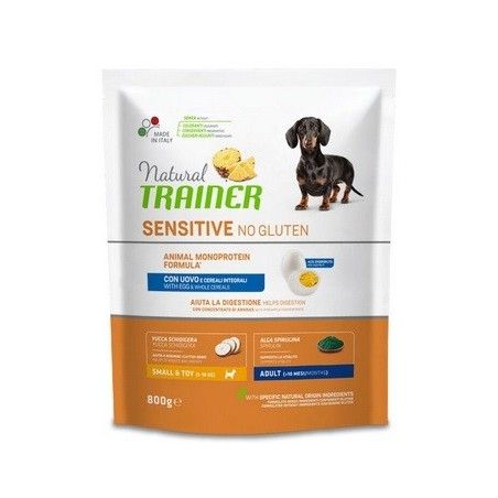 TRAINER SENSITIVE EGG MINI NO GLUTEN GR 800