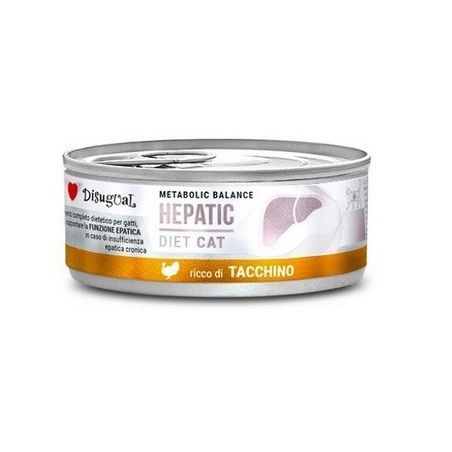 DISUGUAL DIET CAT HEPATIC GR 85 TACCHINO