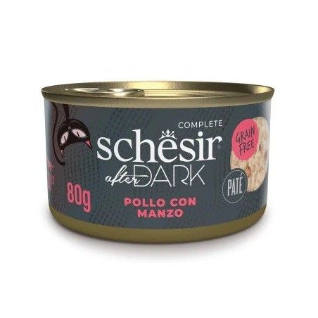 SCHESIR AFTER DARK LATTINA GR 80 PATE POLLO CON MANZO 