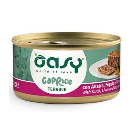 OASY CAPRICE TERRINE GR.85 ANATRA FEGATO E VERDURE