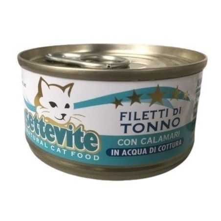 ***NON DISPONIBILE***SETTEVITE FILETTI DI TONNO CON CALAMARI GR 70