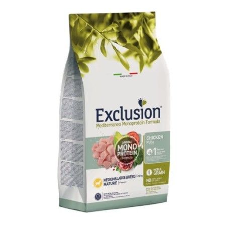 EXCLUSION MEDITERRANEO MONOPROTEIN MATURE MEDIUM/LARGE KG.12