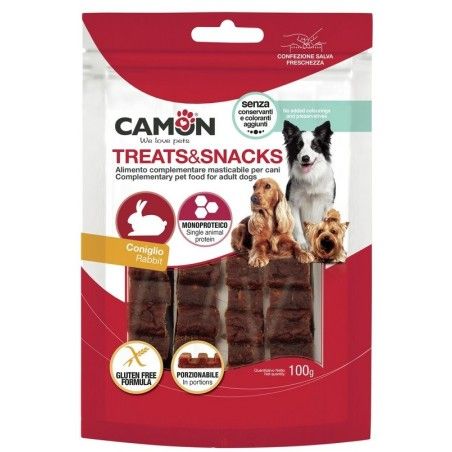 CAMON SNACK BARRETTA AL CONIGLIO GR 100