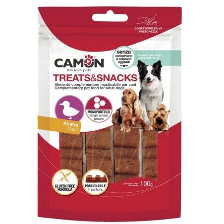 CAMON SNACK BARRETTA ALL'ANATRA GR 100