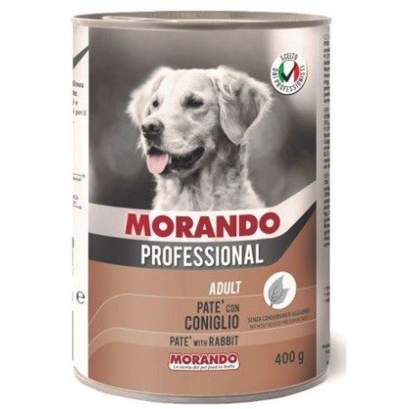 MORANDO PROFESSIONAL PATE' GR.400 CONIGLIO