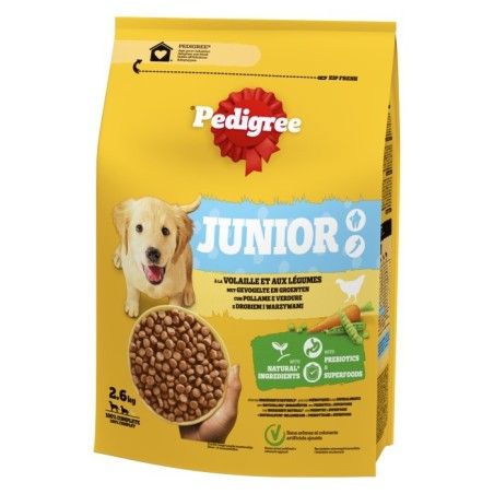 PEDIGREE JUNIOR KG.2,6 POLLAME VERDURE