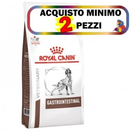 ROYAL CANIN GASTRO INTESTINAL CANE KG. 15*acquisto minimo 2 sacchi*prezzo riferito alla singola confezione*