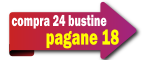 Compra 36 bustine, 12 le paghiamo noi